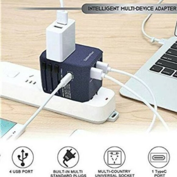 ⛔️SOLD⛔️ Universal Travel Adaptor 150+ Countries - Picture 11 of 13
